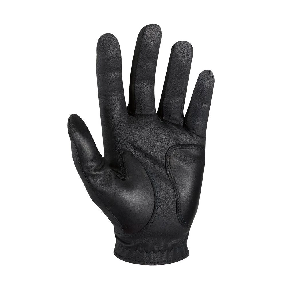 FootJoy WeatherSof Black Left Hand Regular Mens Golf Glove 2 FootJoy WeatherSof Black Left Hand Regular Mens Golf Glove - Image 2