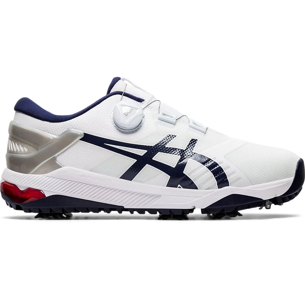 Asics Gel Course Duo Boa White Mens Golf Shoes 1 Asics Gel Course Duo Boa White Mens Golf Shoes