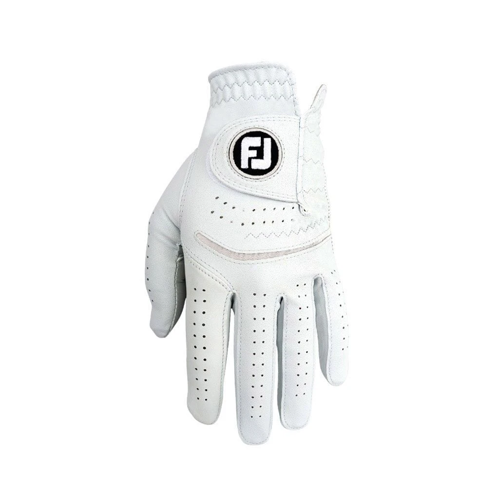 FootJoy Contour Flx Cadet White Mens Left Hand Golf Glove 3 FootJoy Contour Flx Cadet White Mens Left Hand Golf Glove - Image 3