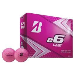 Bridgestone E6 Lady Pink Golf Balls - Dozen