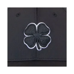 Black Clover Premium Clover 2 Mens Hat -Golf Clubs Shop 13721 BLKWHTBLK 3