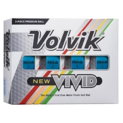 Volvik Vivid Blue Golf Balls 12-Pack