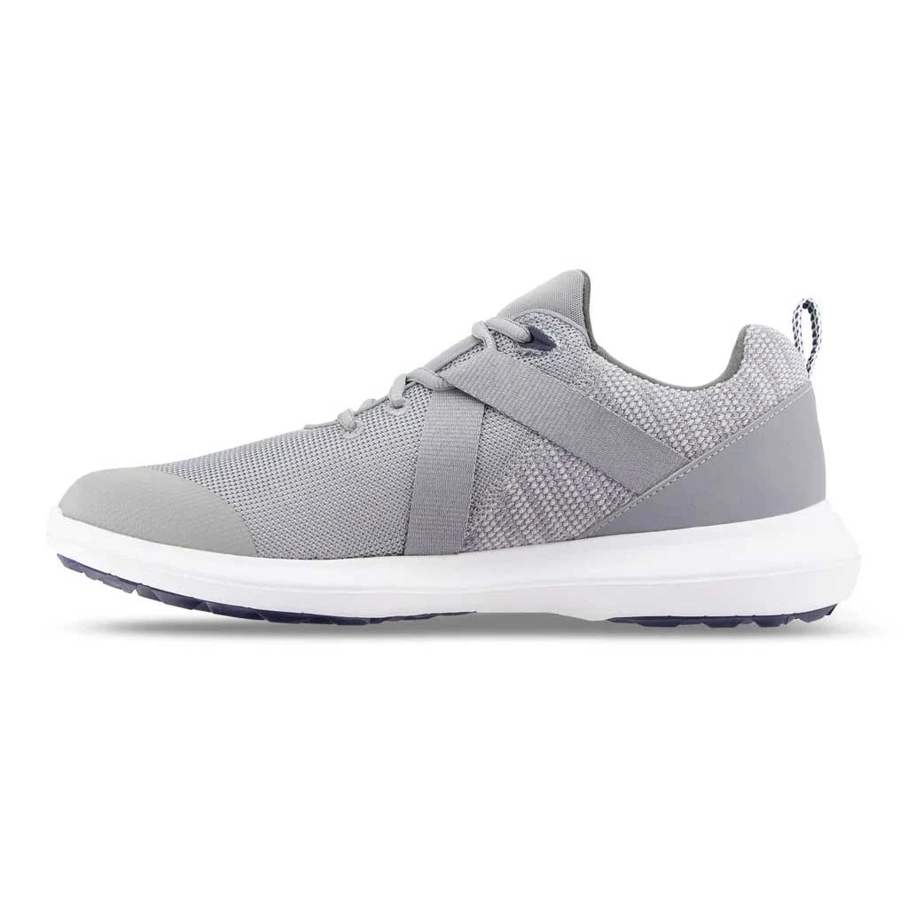 FootJoy Flex Grey Mens Golf Shoes 2 FootJoy Flex Grey Mens Golf Shoes - Image 2