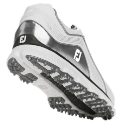 FootJoy Pro Spikeless White-Grey Mens Golf Shoes - Cosmetic Blem -Golf Clubs Shop 16428 WHITEGREY 3