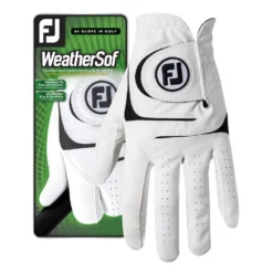 FootJoy WeatherSof White Mens Golf Glove -Golf Clubs Shop 17579 RIGHT 874b2f87 53d0 4b3f 983b ed30afed8361