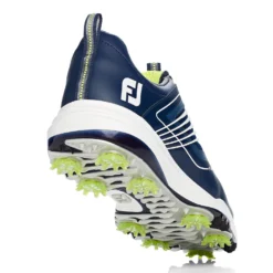 FootJoy Fury Spiked Mens Golf Shoes 38 FootJoy Fury Spiked Mens Golf Shoes -Golf Clubs Shop 17589 NAVYWHITE 2