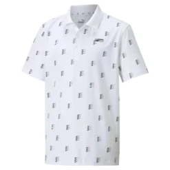 PUMA Golf Puma MATTR X Formstripe Boys Golf Polo