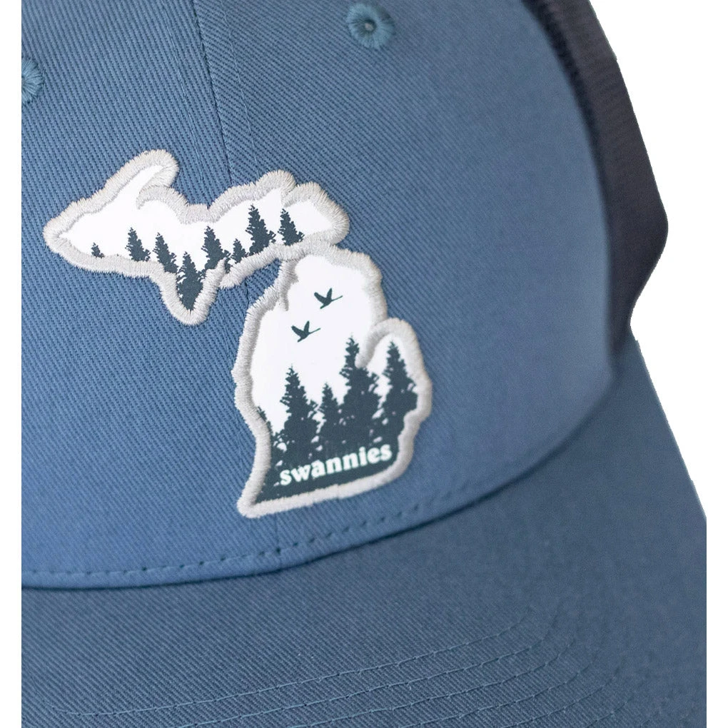 Swannies Michigan Patch Mens Hat 2 Swannies Michigan Patch Mens Hat - Image 2