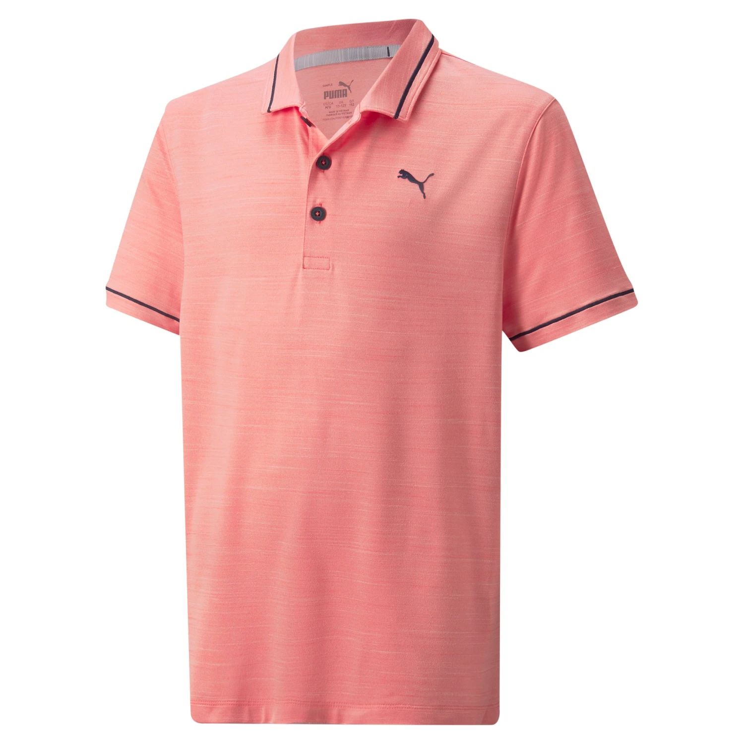 PUMA Golf Puma CLOUDSPUN Monarch Boys Golf Polo 2 PUMA Golf Puma CLOUDSPUN Monarch Boys Golf Polo - Image 2