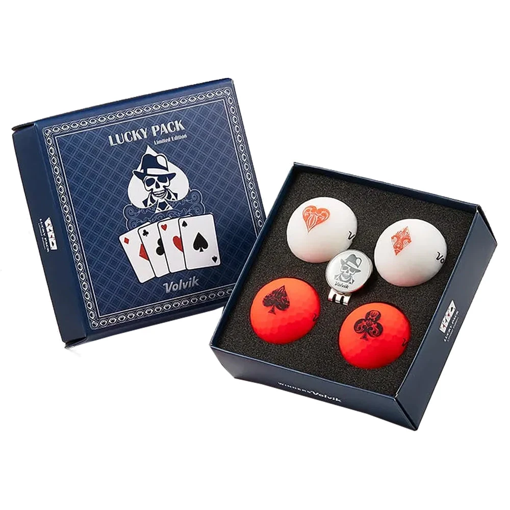 Volvik Lucky Pack Golf Balls - 4 Pack 1 Volvik Lucky Pack Golf Balls - 4 Pack