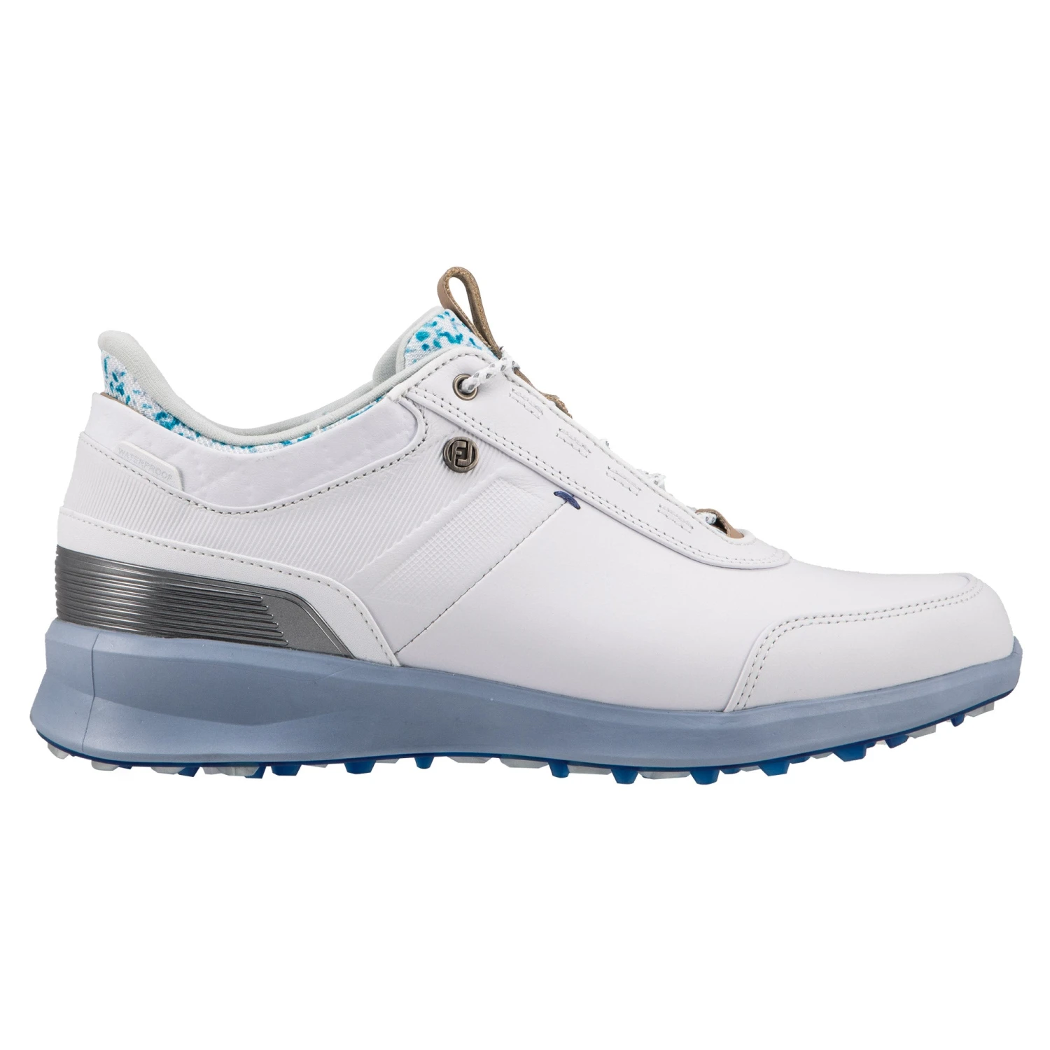 FootJoy Stratos White-Blue Womens Golf Shoes 1 FootJoy Stratos White-Blue Womens Golf Shoes