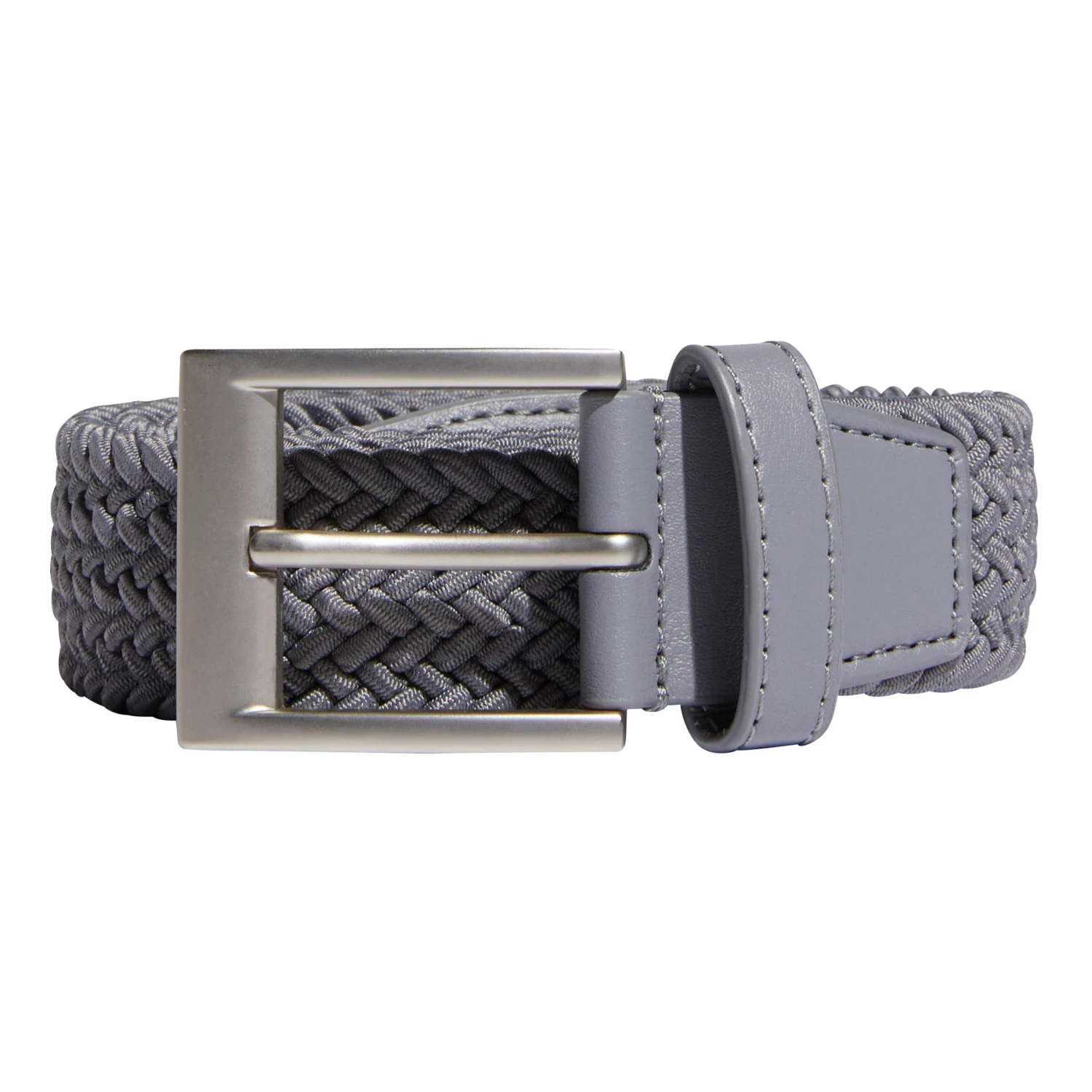 Adidas Golf Adidas Braided Stretch Grey Mens Golf Belt 1 Adidas Golf Adidas Braided Stretch Grey Mens Golf Belt