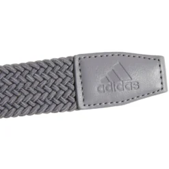 Adidas Golf Adidas Braided Stretch Grey Mens Golf Belt 5 Adidas Golf Adidas Braided Stretch Grey Mens Golf Belt -Golf Clubs Shop 18703 GREY 2