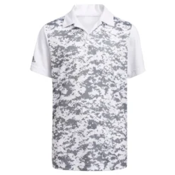 Adidas Golf Adidas Digital Camouflage Boys Golf Polo