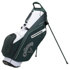 Callaway Fairway C Double Strap Golf Stand Bag 21 -Golf Clubs Shop 20318 HNTRWHTBLK