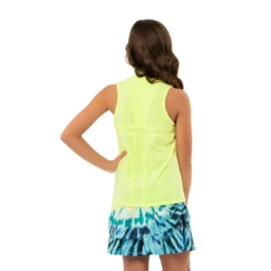 Lucky In Love Birdie Girls Sleeveless Golf Polo 11 Lucky In Love Birdie Girls Sleeveless Golf Polo -Golf Clubs Shop 20455 LEMONFROST718 2