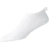 FootJoy ProDry Lightweight Pom Pom White Womens Golf Socks
