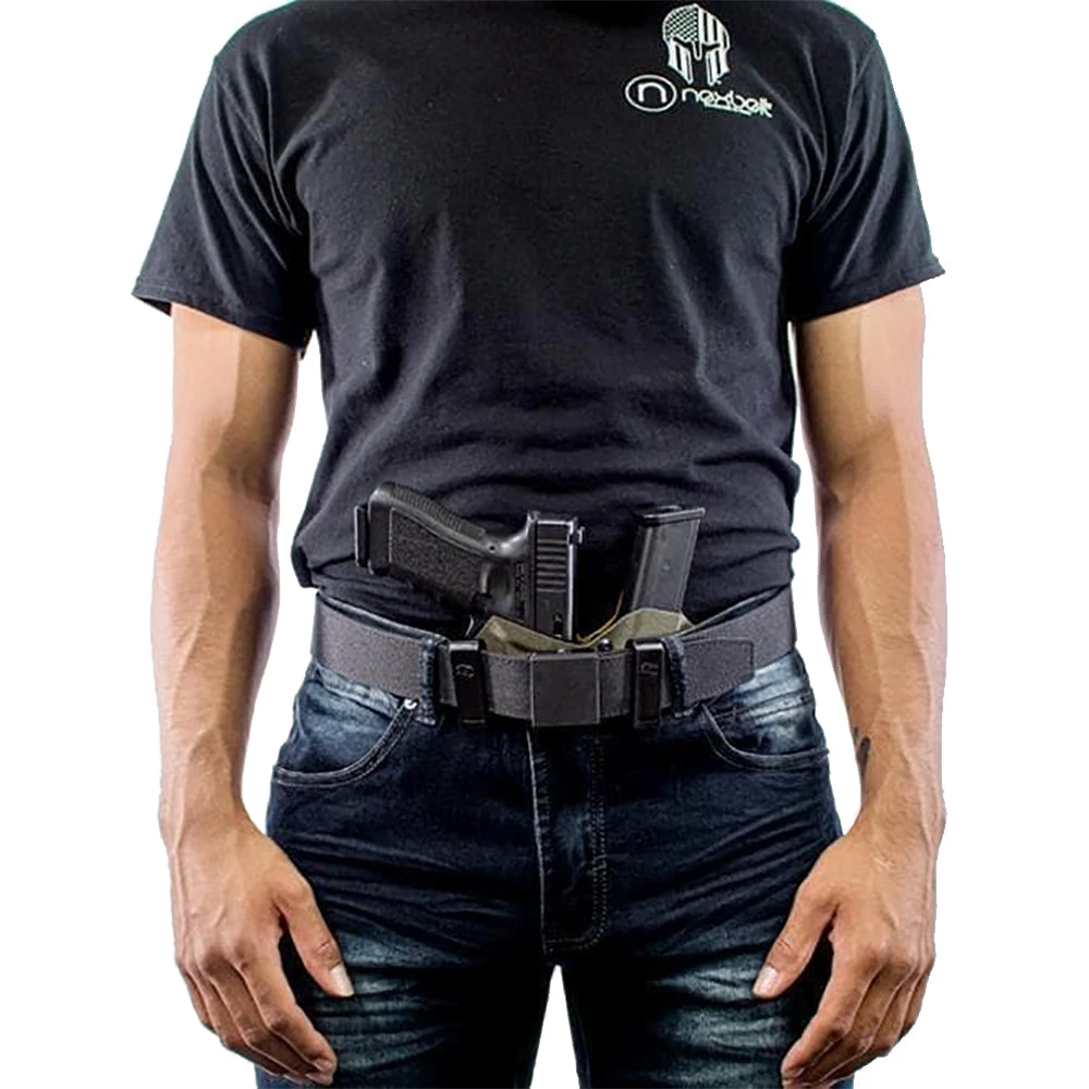 Nexbelt Supreme Appendix Black 38mm Mens Gun Belt 2 Nexbelt Supreme Appendix Black 38mm Mens Gun Belt - Image 2