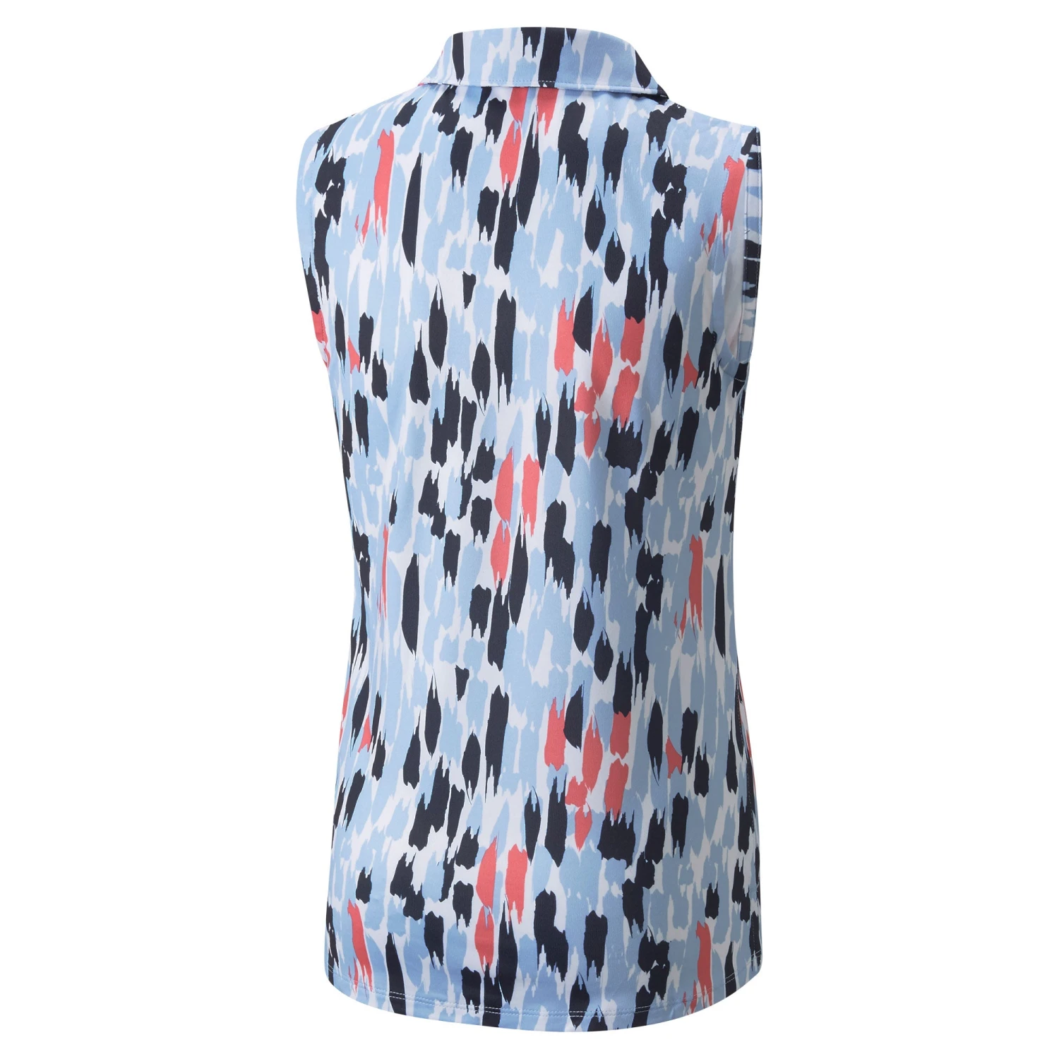 PUMA Golf Puma CLOUDSPUN Three Brush Serenity Sleeveless Girls Golf Polo 2 PUMA Golf Puma CLOUDSPUN Three Brush Serenity Sleeveless Girls Golf Polo - Image 2