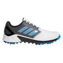 Adidas Golf Adidas ZG21 White-Blue Mens Golf Shoes