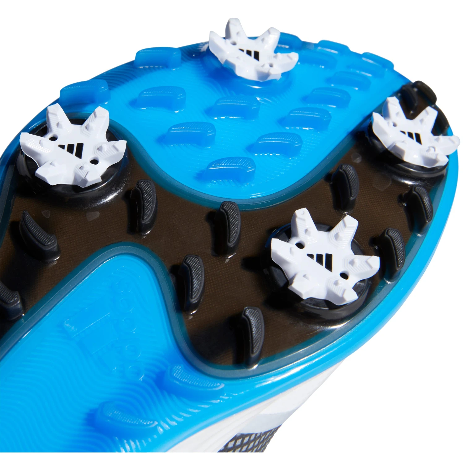 Adidas Golf Adidas ZG21 White-Blue Mens Golf Shoes 5 Adidas Golf Adidas ZG21 White-Blue Mens Golf Shoes - Image 5