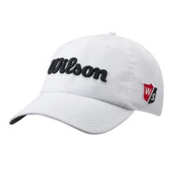 Wilson Pro Tour Mens Golf Hat -Golf Clubs Shop 25032 WHITEBLACK 687fe6a9 77e5 4688 a8bc 6de3e883913e