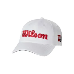 Wilson Pro Tour Mens Golf Hat -Golf Clubs Shop 25032 WHITERED 10b4f5fc 4920 4021 961b f430cd321f4e