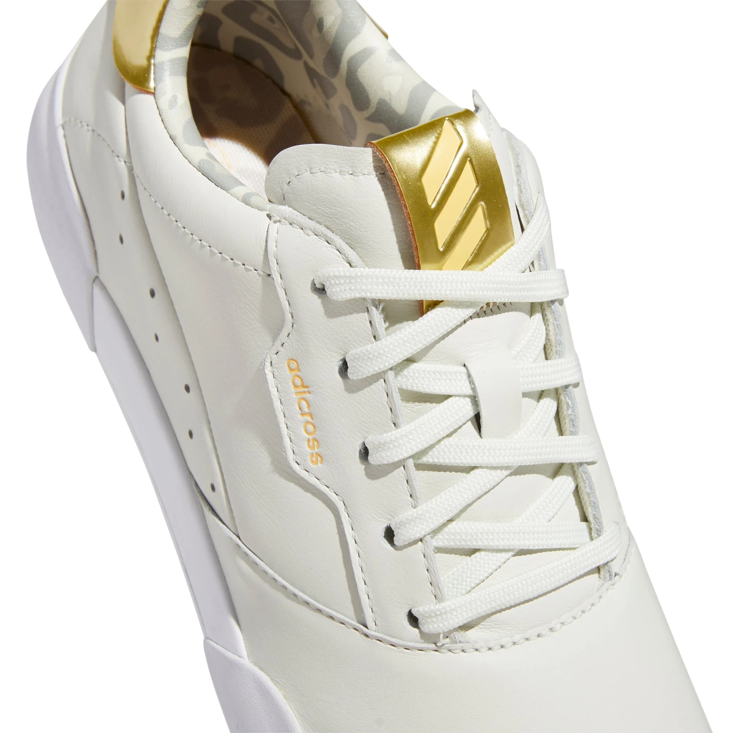 Adidas Golf Adidas Adicross Retro Spikeless White Womens Golf Shoes 3 Adidas Golf Adidas Adicross Retro Spikeless White Womens Golf Shoes - Image 3