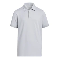 Adidas Golf Adidas Pique White Boys Golf Polo