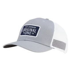 TaylorMade Original One Trucker Mens Golf Hat 10 TaylorMade Original One Trucker Mens Golf Hat -Golf Clubs Shop 25123 GREYWHITE
