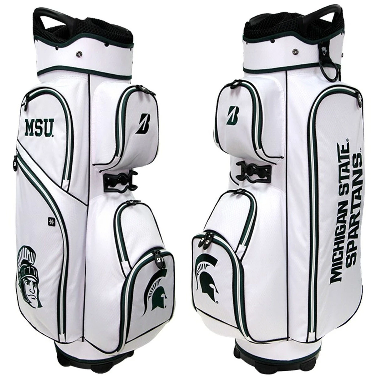 Bridgestone Collegiate Golf Cart Bag 1 Bridgestone Collegiate Golf Cart Bag