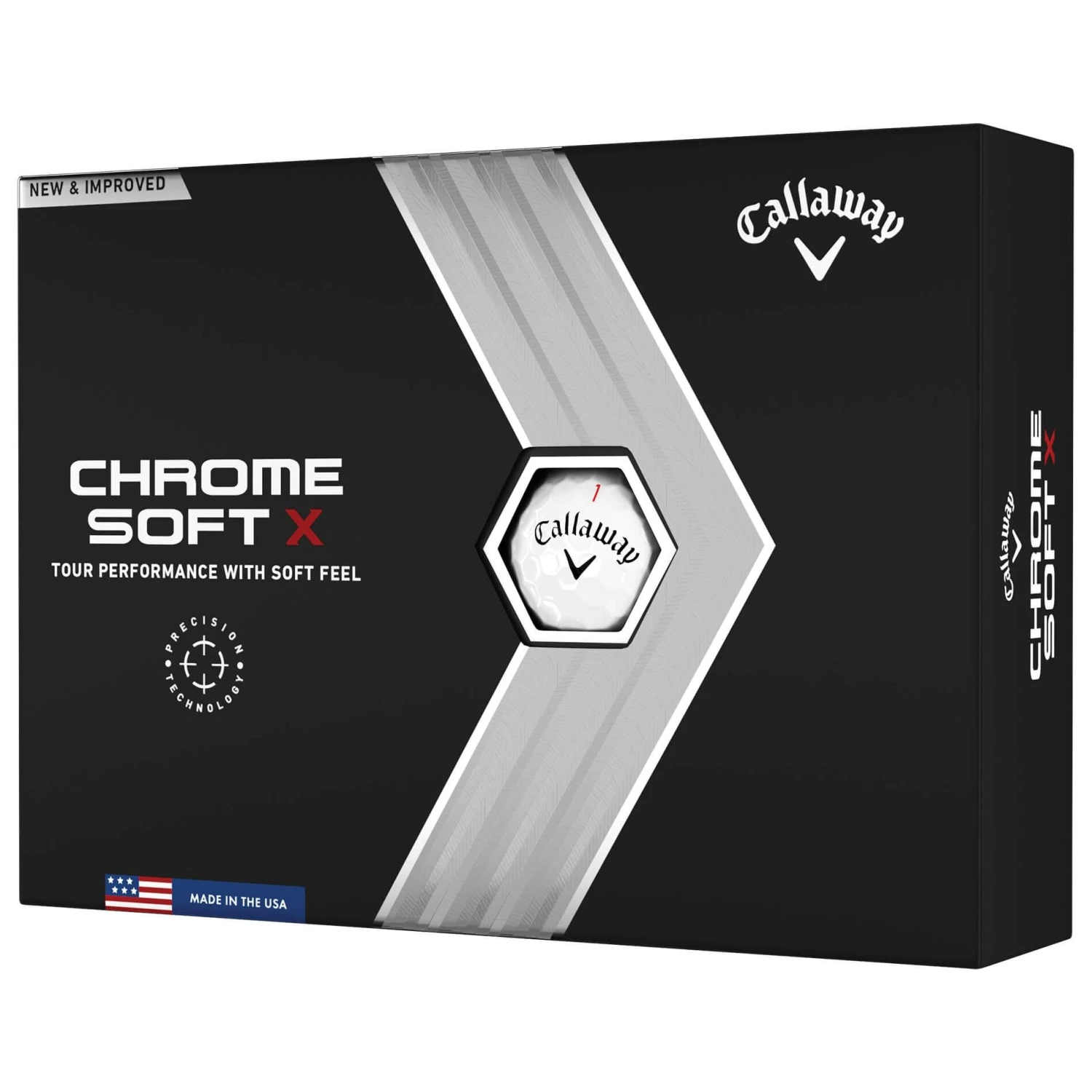 Callaway Chrome Soft X Golf Balls - Dozen 1 Callaway Chrome Soft X Golf Balls - Dozen