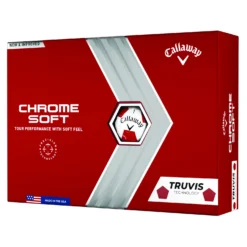 Callaway Chrome Soft Truvis Golf Balls - Dozen