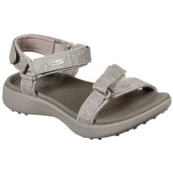 Skechers GO GOLF 600 Womens Golf Sandals -Golf Clubs Shop 25654 TAUPE