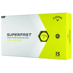 Callaway Superfast BOLD Golf Balls - 15 Pack -Golf Clubs Shop 25747 YELLOW