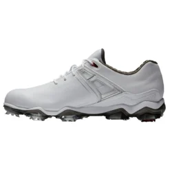 FootJoy Tour X Spiked Mens Golf Shoes -Golf Clubs Shop 26129 WHITERED 2