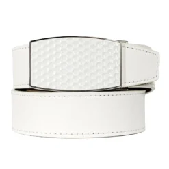 Nexbelt Aston Eagle Ratchet White Mens Belt