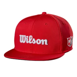 Wilson Tour Flat Brim Mens Golf Hat 8 Wilson Tour Flat Brim Mens Golf Hat -Golf Clubs Shop 27337 RED