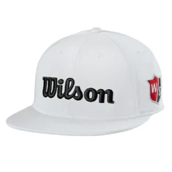 Wilson Tour Flat Brim Mens Golf Hat 9 Wilson Tour Flat Brim Mens Golf Hat -Golf Clubs Shop 27337 WHITE