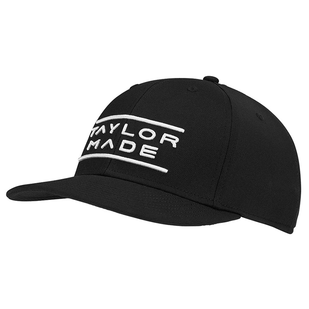 TaylorMade Lifestyle Made Stretchfit Flatbill Mens Golf Hat 1 TaylorMade Lifestyle Made Stretchfit Flatbill Mens Golf Hat