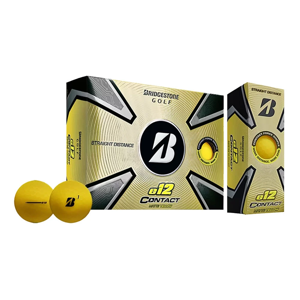 Bridgestone E12 Contact Golf Balls - Dozen 3 Bridgestone E12 Contact Golf Balls - Dozen - Image 3