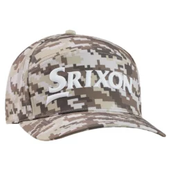 Srixon Limited Edition Camo II Mens Golf Hat -Golf Clubs Shop 29357 TAN