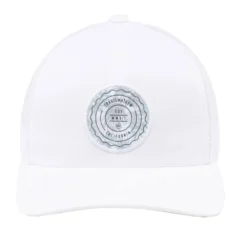 TravisMathew The Patch Floral Mens Golf Hat -Golf Clubs Shop 29759 WHITE 69d6284f 1b7c 4597 9818 5a0d6248f7f9