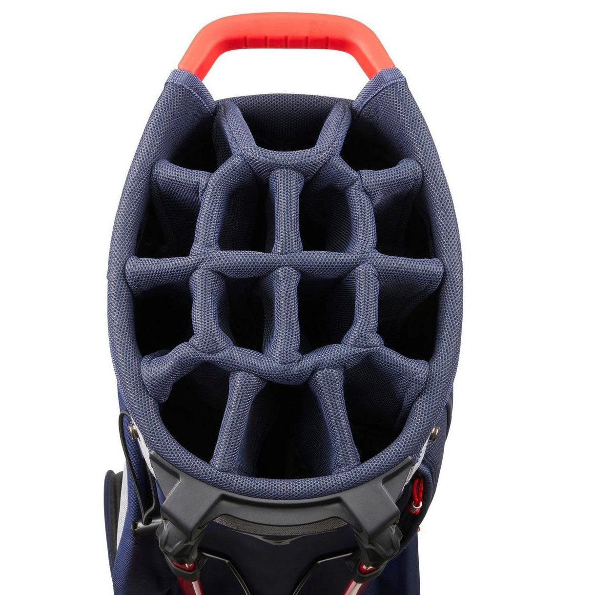 Mizuno BR-DX 14-Way Heather Grey-Navy Golf Stand Bag 2 Mizuno BR-DX 14-Way Heather Grey-Navy Golf Stand Bag - Image 2