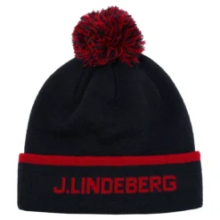 J.Lindeberg J. Lindeberg Stripe Navy Mens Golf Beanie