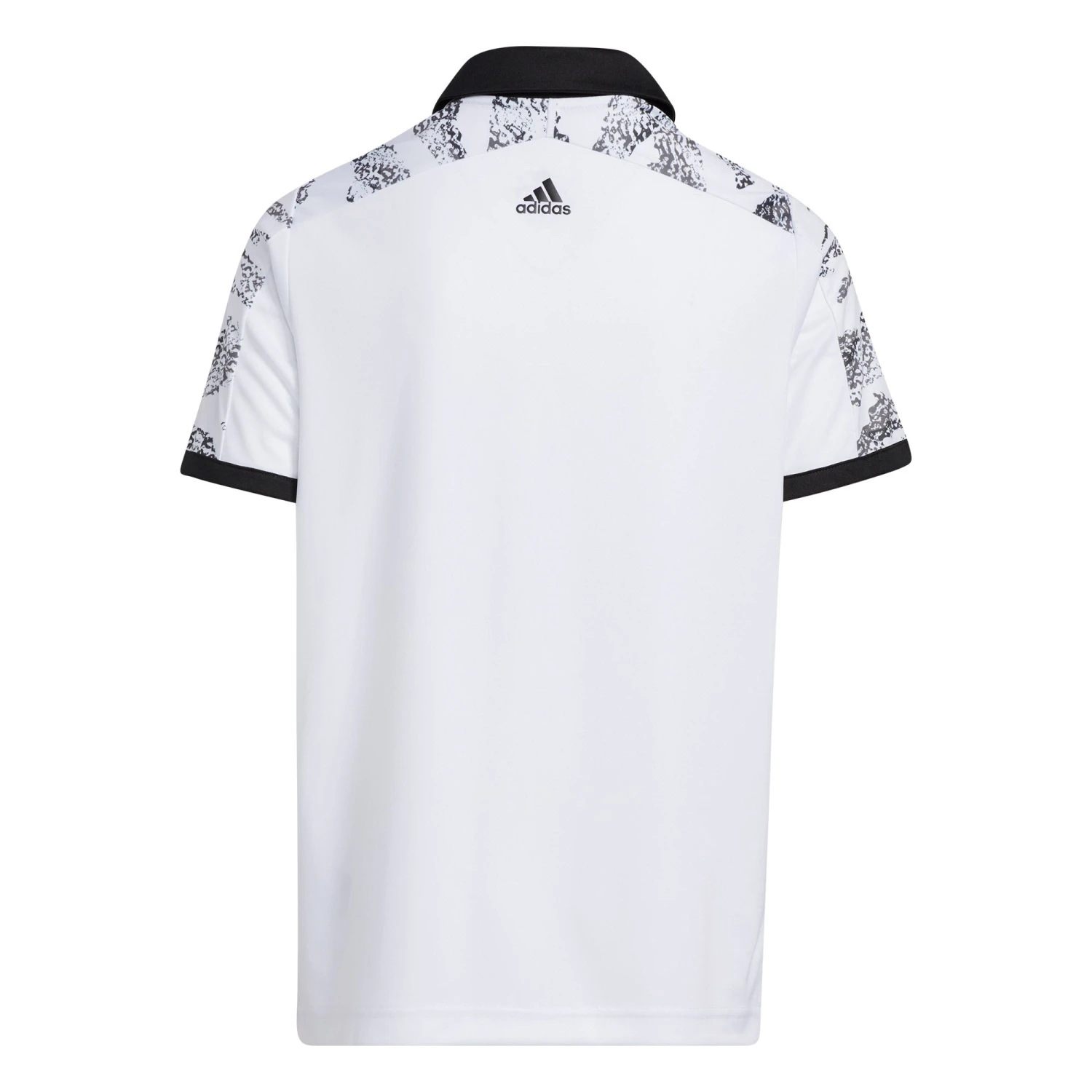 Adidas Golf Adidas Printed Colorblock Boys Golf Polo 2 Adidas Golf Adidas Printed Colorblock Boys Golf Polo - Image 2