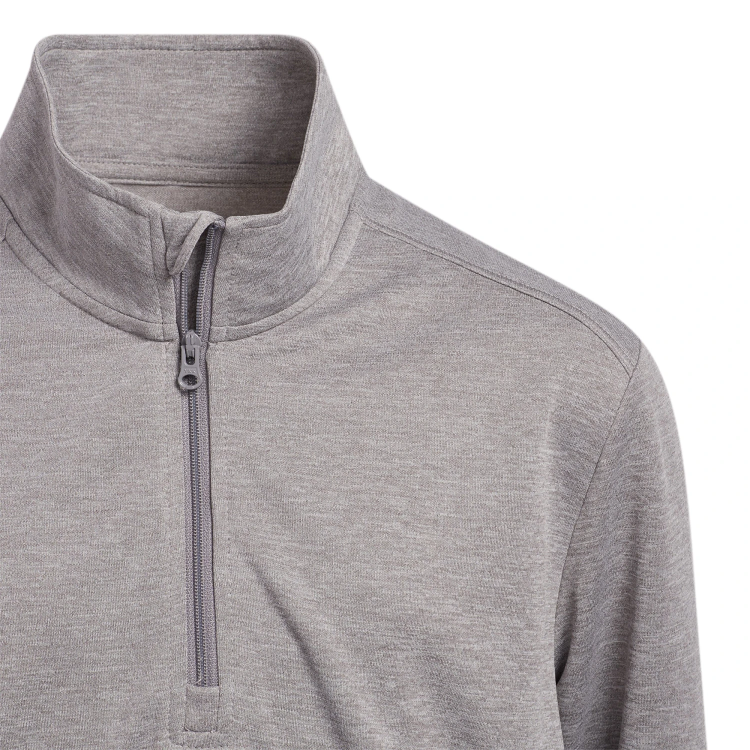 Adidas Golf Adidas Heather Boys Quarter Zip Golf Pullover 3 Adidas Golf Adidas Heather Boys Quarter Zip Golf Pullover - Image 3