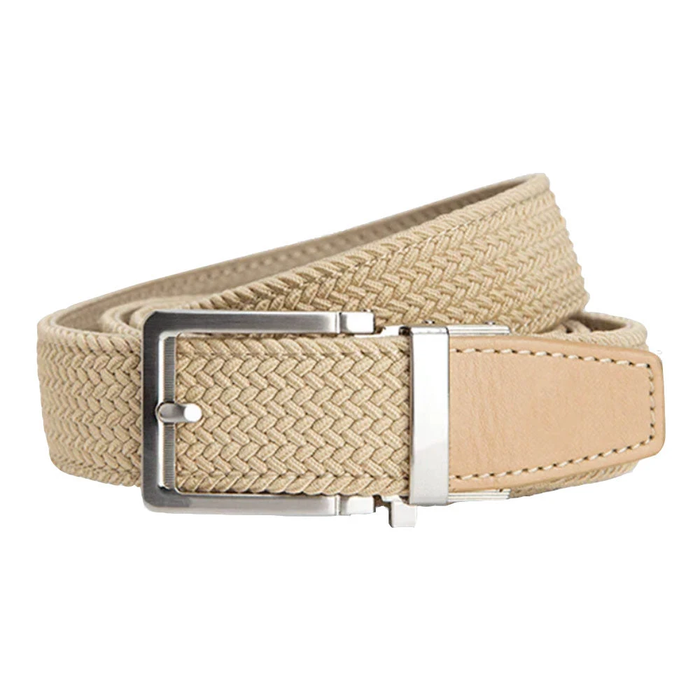 NexBelt Braided Tan Mens Golf Belt 1 NexBelt Braided Tan Mens Golf Belt