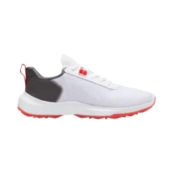 PUMA Golf Puma Fusion Crush Sport Spikeless Mens Golf Shoes -Golf Clubs Shop 32271 WHITEDARKCOAL 1
