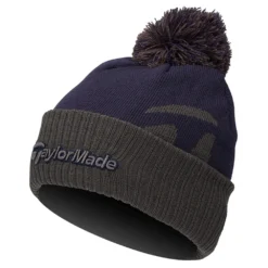 TaylorMade Bobble Mens Golf Beanie 5 TaylorMade Bobble Mens Golf Beanie -Golf Clubs Shop 32295 NAVY